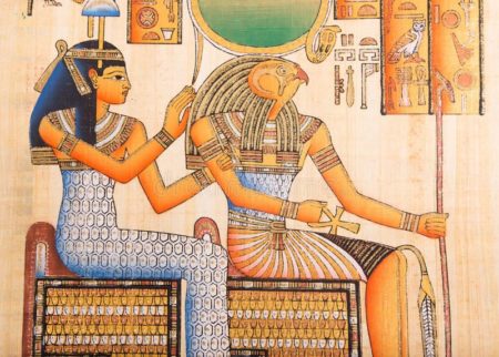 Horus and Cleopatra.