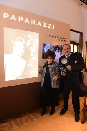 Gina Lollobrigida at Bulgari.