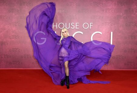 Lady Gaga at the House of Gucci film premiere.