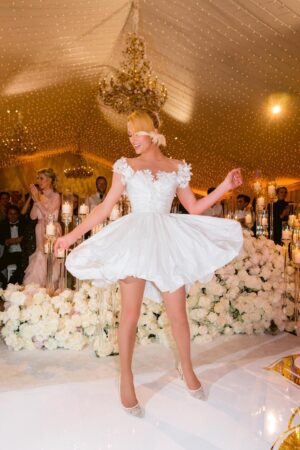 Paris Hilton wedding dresses.