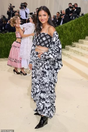 Emma Raducanu at the Met Gala.