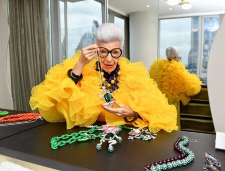 IRIS APFEL CELEBRATES 100TH BIRTHDAY WITH H&M COLLECTION - PASHION