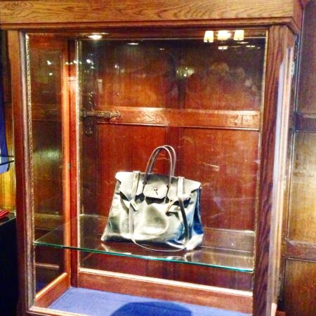 The first Birkin bag made in 1984.