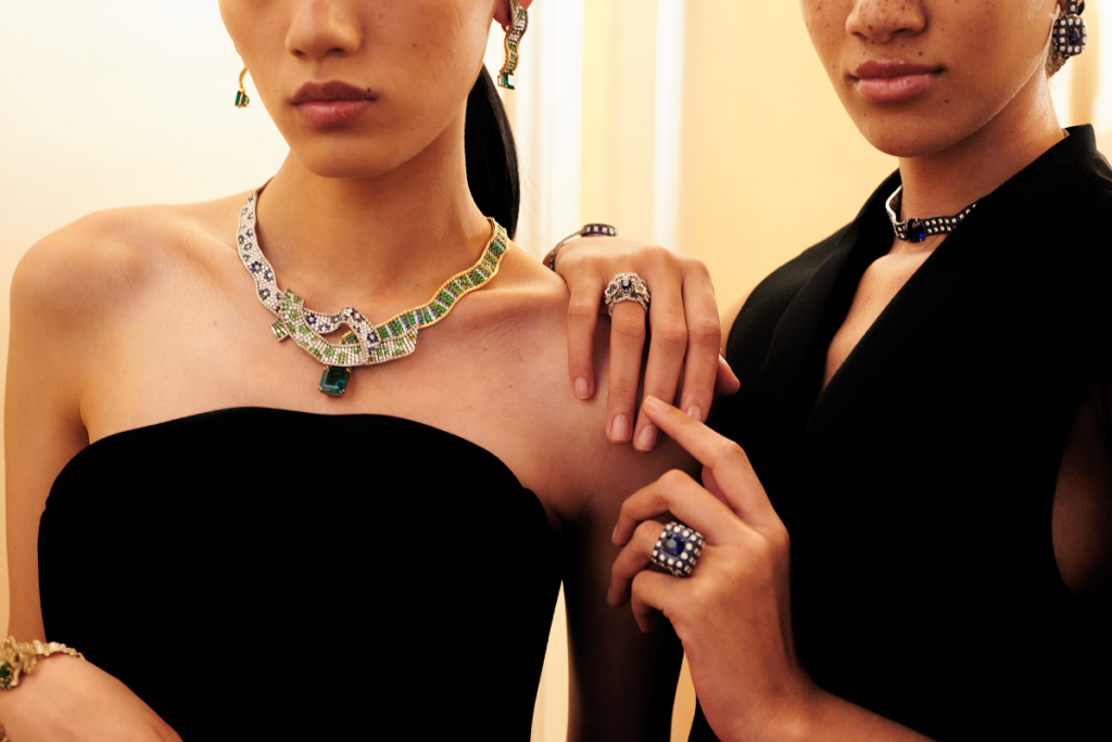 The new Dior Print High Jewellery collection.
