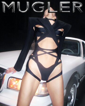 Mugler ss'22 collection.